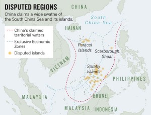 China claim south china sea belong to them whatever is in it belong to them vietnam basically have the seashore