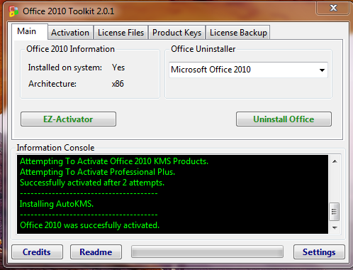 ms office 2010 toolkit activator download