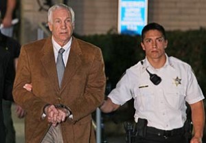 Jerry Sandusky convicted of 45 counts will serve 500 years in jail