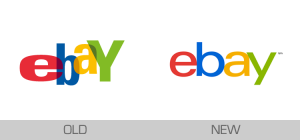 old ebay logo and new ebay logo trigger rumor ebay and google had something in common maybe merging soon or one will buy the other?