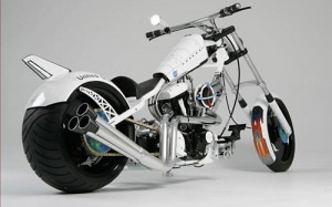 NASA motorcycle bike built by American Chopper not as high-tech as expected just cool look