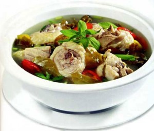 Canh Chua Ga - Chicken Sour Soup
