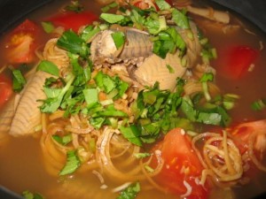 Canh Chua Luong - Eel Sour Soup