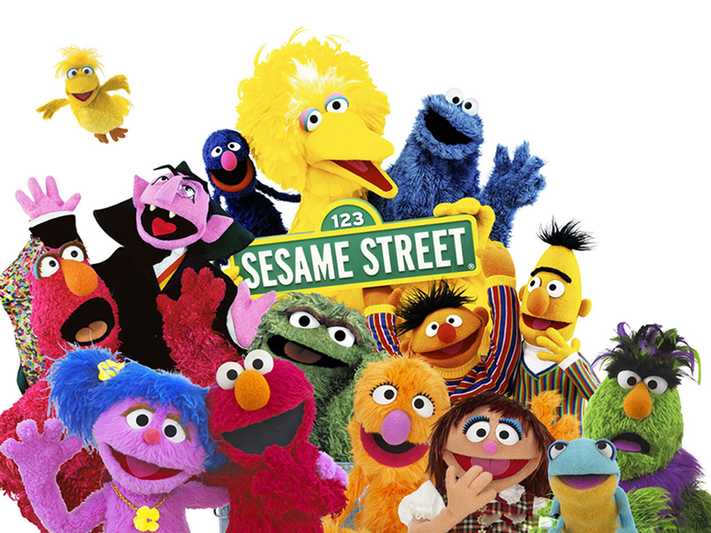 how to teach your kids manners and communicate nicely without leaving your home or interact with other kids - Sesame Street public television all day long