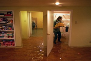 how to prevent basement water flood due to bad water pipe