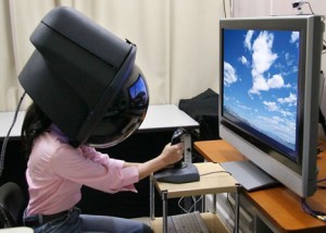 3D virtual reality helmet that will blow you away