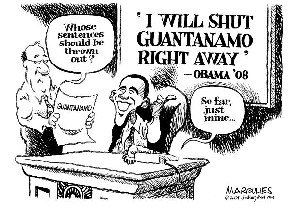 Obama lies about closing down Gitmo back in 2009 about closing it still open today and has upgrades with cable tv soccer field and praying temple