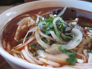 how to cook vietnamese bun bo hue from Vietnam Hue city Bún bò Huế, a typical Huế noodle dish.