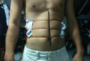 real fast 6 pac six pack ab in 6 minutes or less with just a chopstick and three string no work out required 