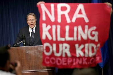 NRA blamed violent in video games music movies and others for making people crazy to go out and kill others like Sandy Hook Elementary school shooting