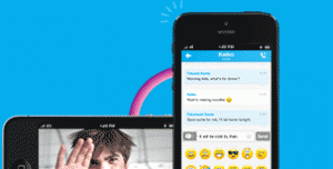 send pictures through skype app for iphone and android