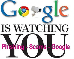 google is watching you on your every keystroke web surfing what you're doing online so watch out you're not safe on the internet